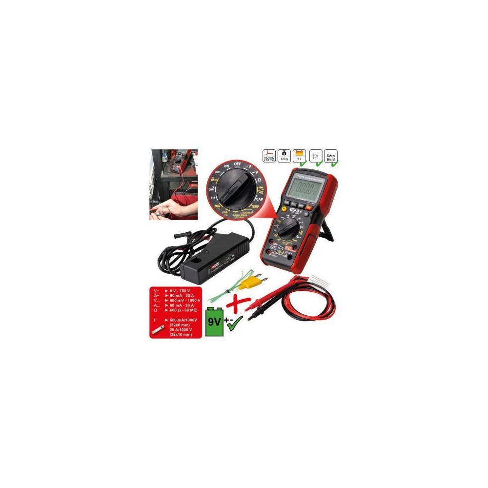 Multimeter KS TOOLS 117.0215 für