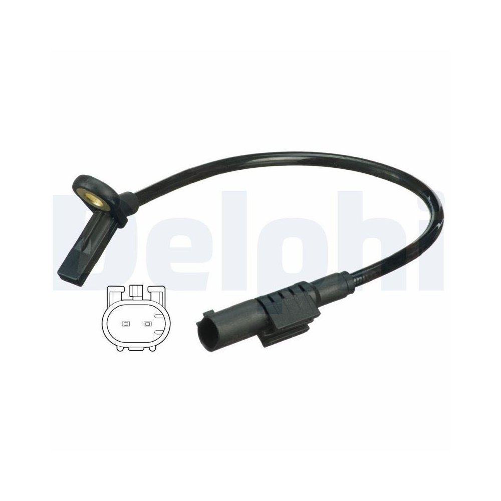 DELPHI SS20339 Sensor, Raddrehzahl f&uuml;r MERCEDES-BENZ, Hinterachse