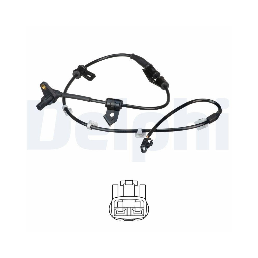 DELPHI SS20530 Sensor, Raddrehzahl f&uuml;r HYUNDAI, Vorderachse links