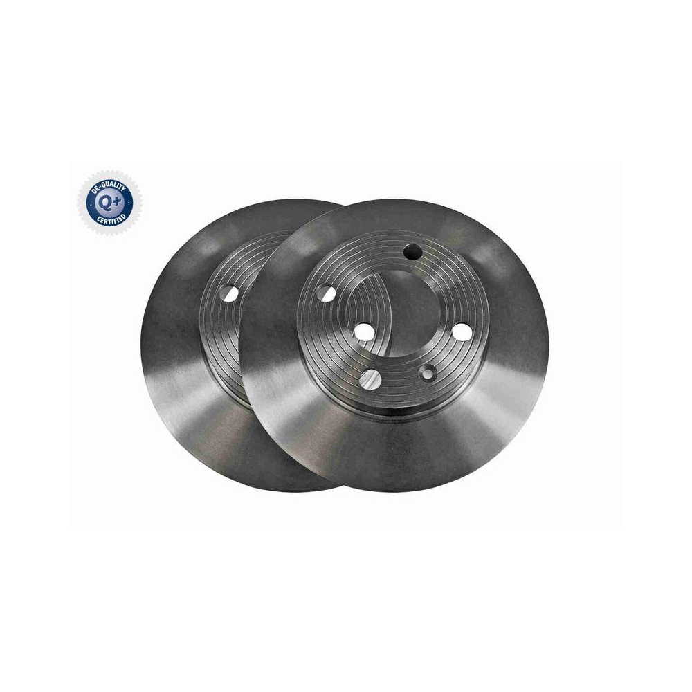 VAICO V10-40003 2 St&uuml;ck Bremsscheiben Q+, Erstausr&uuml;sterqualit&auml;t f&uuml;r AUDI SEAT SKODA VW