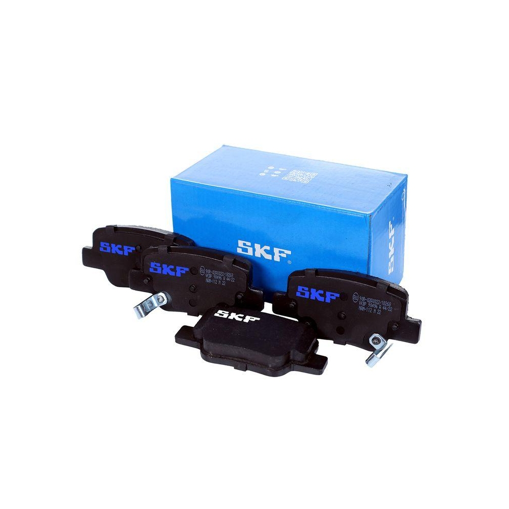 Bremsbelagsatz, Scheibenbremse SKF VKBP 90496 A f&uuml;r TOYOTA, Hinterachse
