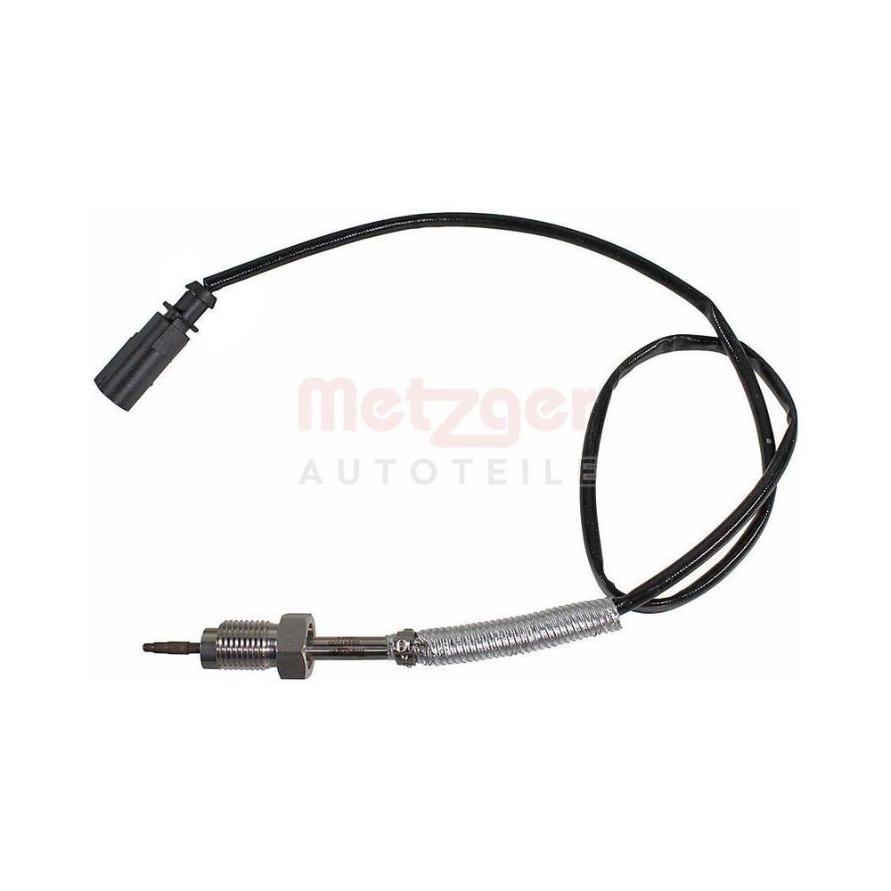 Sensor, Abgastemperatur METZGER 08941030 f&uuml;r VW, vor Abgasturbolader