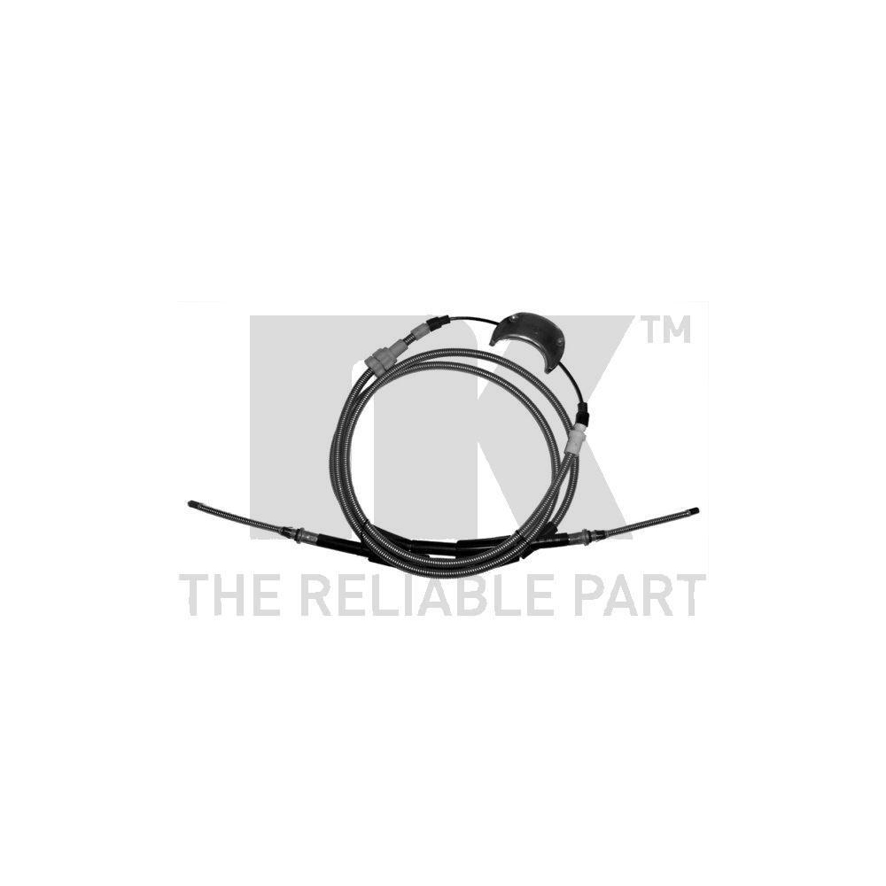 Seilzug, Feststellbremse NK 902558 f&uuml;r FORD, hinten