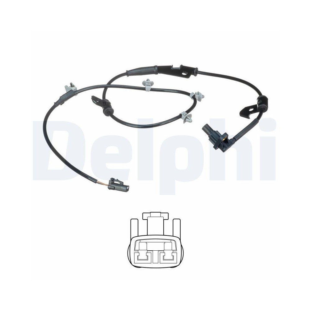 DELPHI SS20531 Sensor, Raddrehzahl f&uuml;r HYUNDAI, Vorderachse rechts