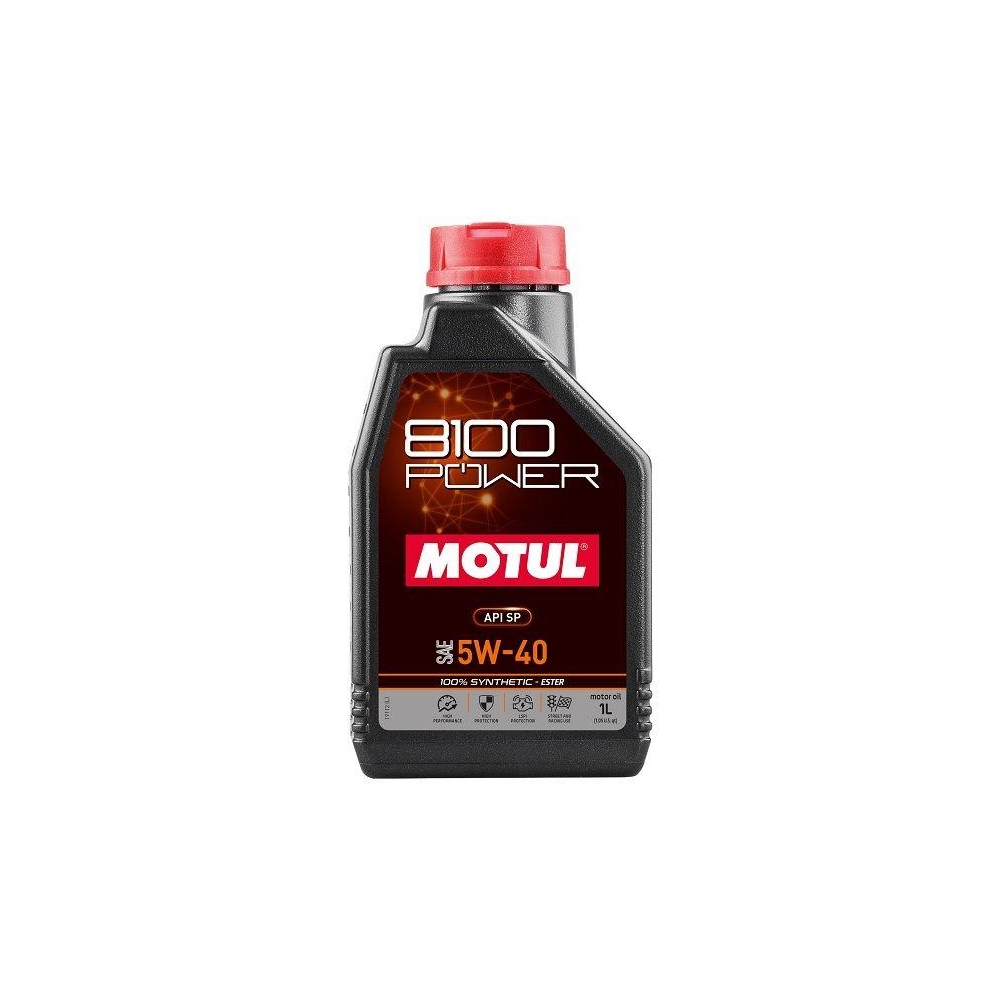 Motoröl MOTUL 111808 8100 POWER 5W-40 für
