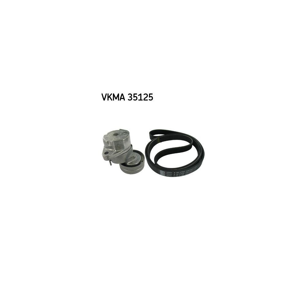 Keilrippenriemensatz SKF VKMA 35125 f&uuml;r FORD OPEL RENAULT VAUXHALL CHEVROLET