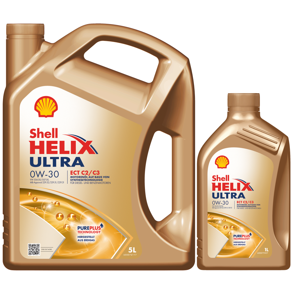 Motoröl SHELL 550054064 Helix Ultra ECT C2/C3 0W-30 für