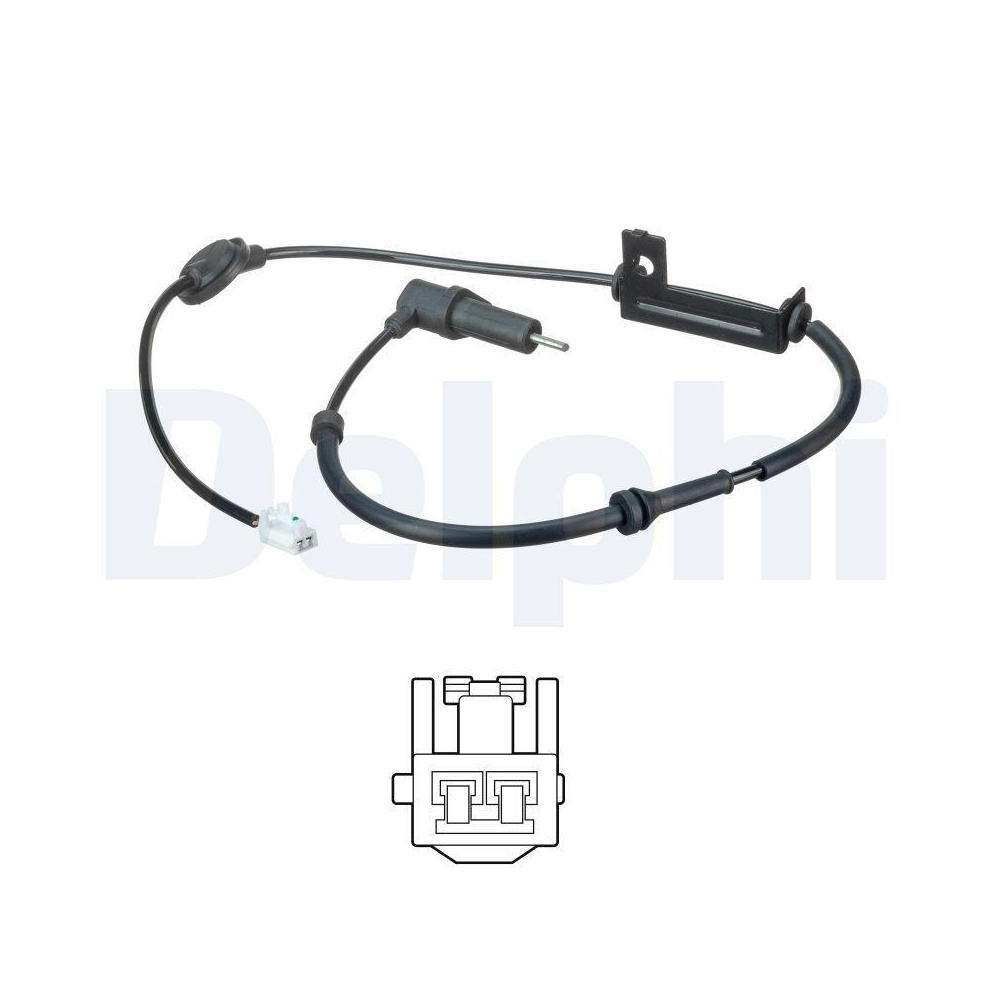 DELPHI SS20538 Sensor, Raddrehzahl f&uuml;r HYUNDAI, Hinterachse links