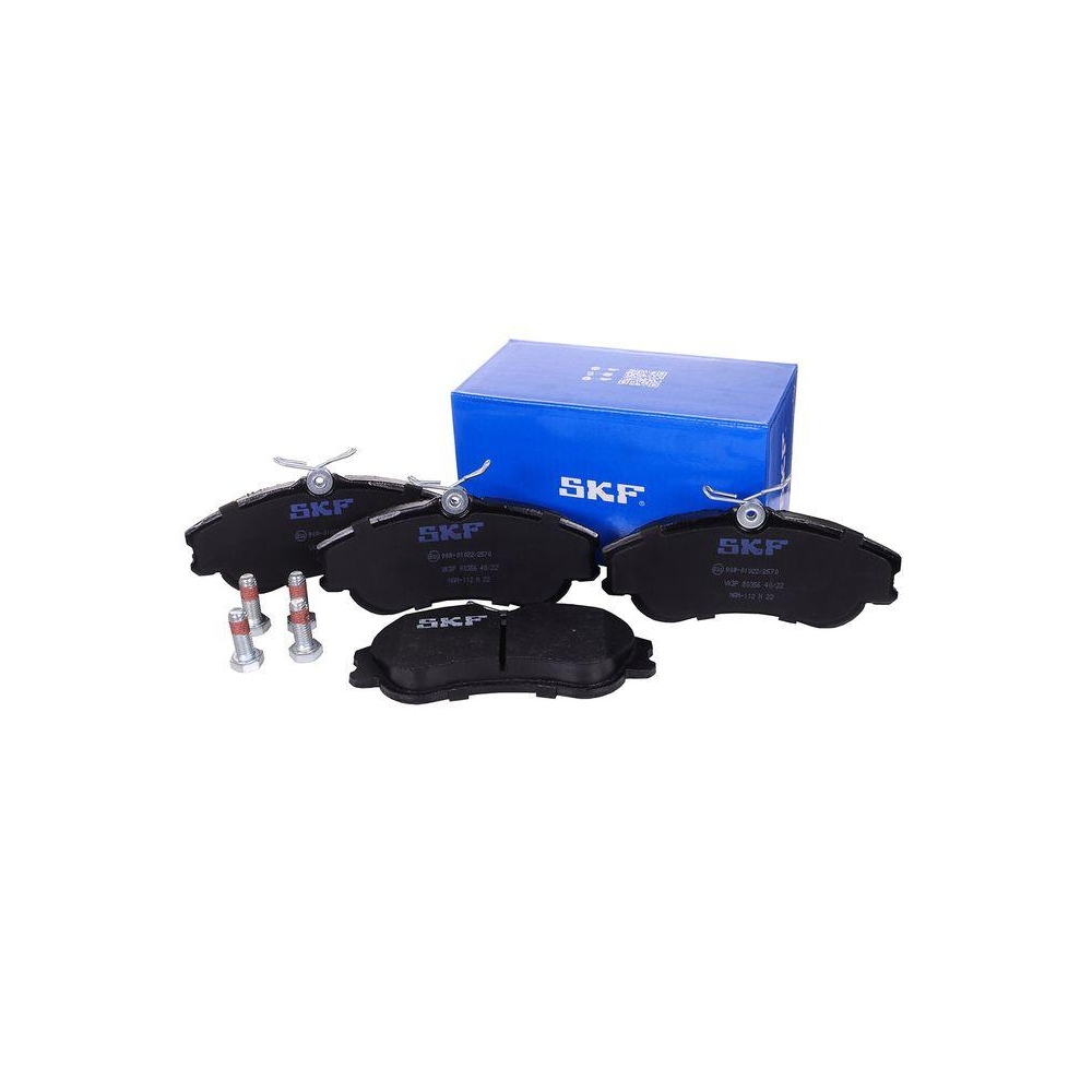 Bremsbelagsatz, Scheibenbremse SKF VKBP 80356 f&uuml;r CITRO&Euml;N PEUGEOT, Vorderachse