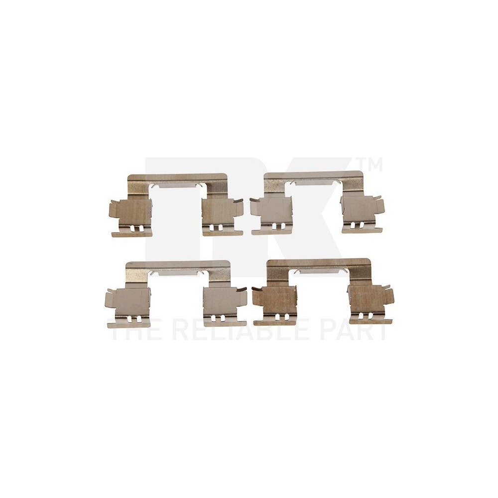 Zubehörsatz, Scheibenbremsbelag NK 7945294 für, Vorderachse