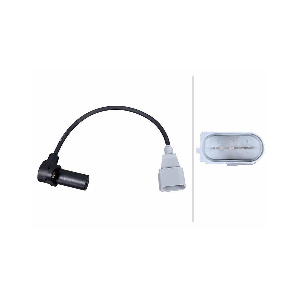 HELLA Impulsgeber, Kurbelwelle 6PU 358 380-831 f&uuml;r AUDI PORSCHE VW