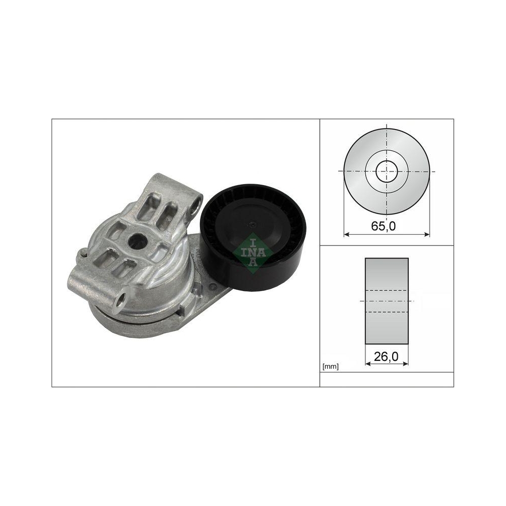 Riemenspanner, Keilrippenriemen Schaeffler INA 534 0308 10 für CITROËN FIAT FORD