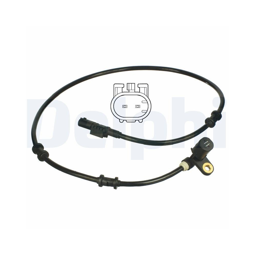 DELPHI SS20342 Sensor, Raddrehzahl f&uuml;r MERCEDES-BENZ, Vorderachse