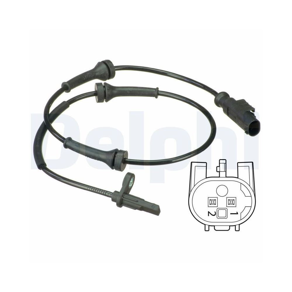 DELPHI SS20540 Sensor, Raddrehzahl f&uuml;r FIAT FORD ABARTH, Hinterachse