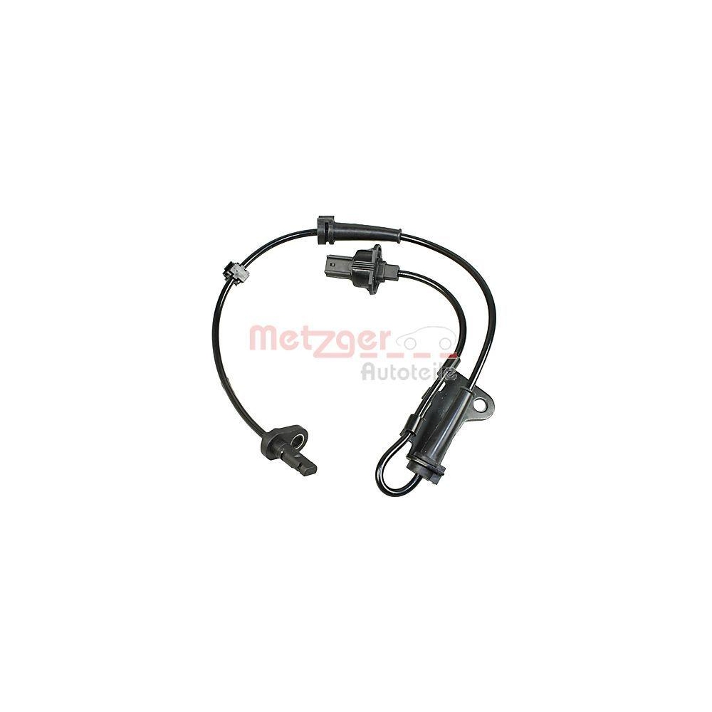 Sensor, Raddrehzahl METZGER 0900573 GREENPARTS f&uuml;r HONDA, Vorderachse rechts