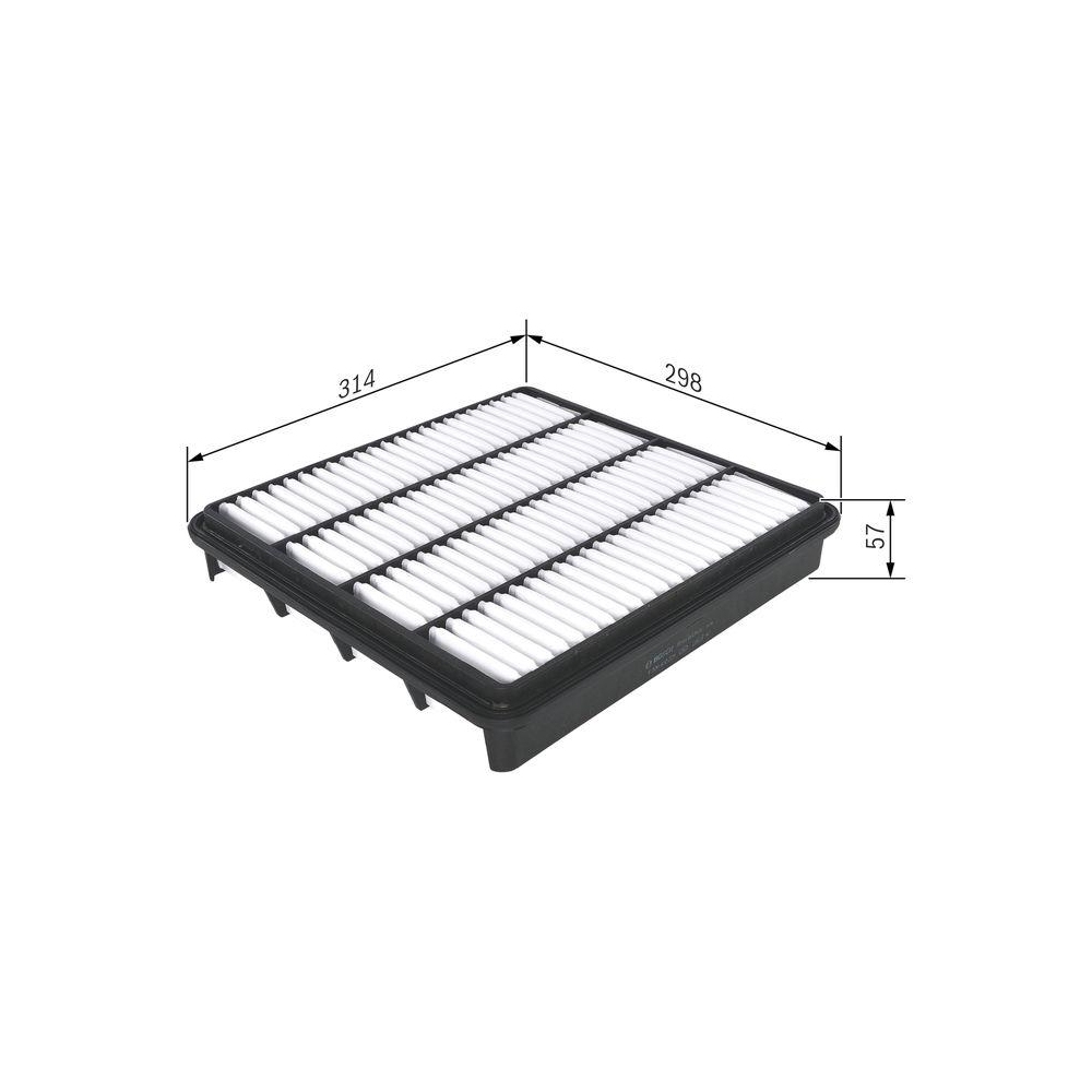 Luftfilter BOSCH F 026 400 226 f&uuml;r IVECO TOYOTA LEXUS