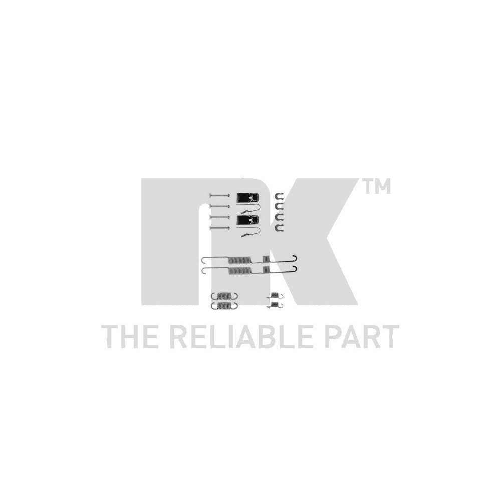 Zubeh&ouml;rsatz, Bremsbacken NK 7945582 f&uuml;r TOYOTA, Hinterachse
