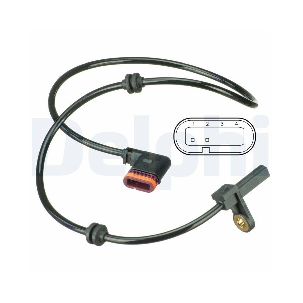 DELPHI SS20541 Sensor, Raddrehzahl f&uuml;r MERCEDES-BENZ, Hinterachse