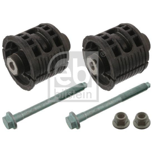 Lagersatz, Achsk&ouml;rper FEBI BILSTEIN 43744 f&uuml;r AUDI SEAT VW, Hinterachse links