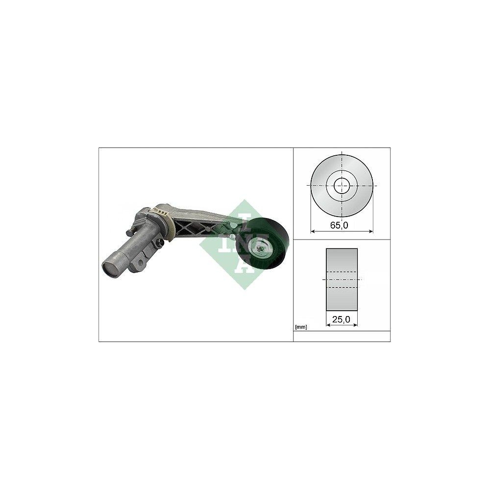 Riemenspanner, Keilrippenriemen Schaeffler INA 534 0318 10 für BMW CITROËN OPEL