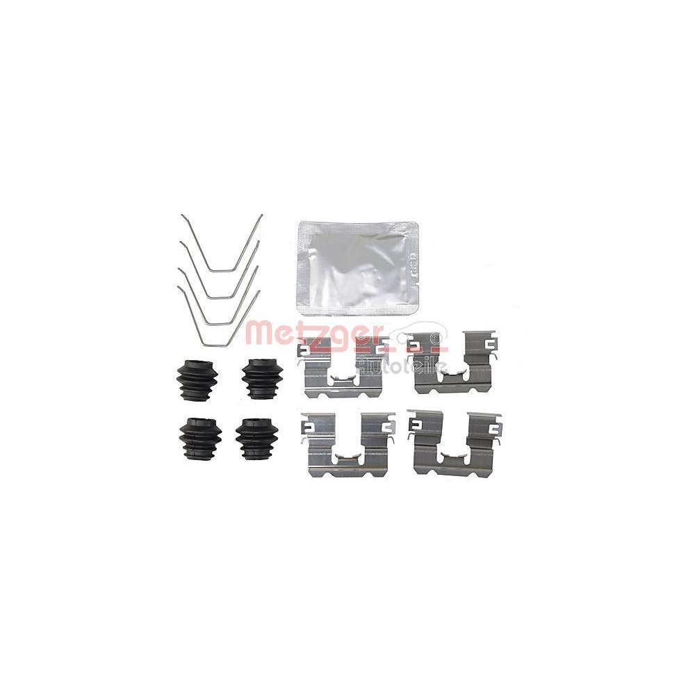 Zubeh&ouml;rsatz, Scheibenbremsbelag METZGER 109-0137 GREENPARTS f&uuml;r, Hinterachse