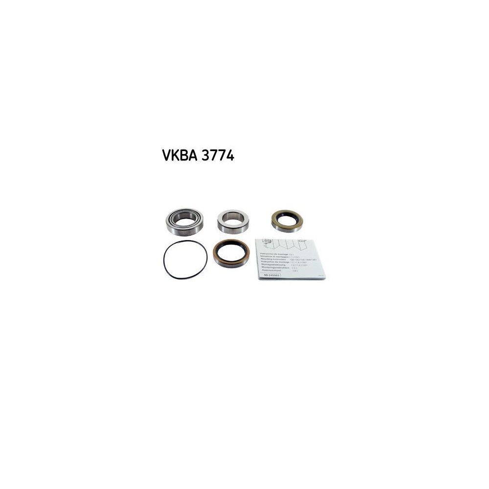 Radlagersatz SKF VKBA 3774 f&uuml;r MITSUBISHI, Hinterachse