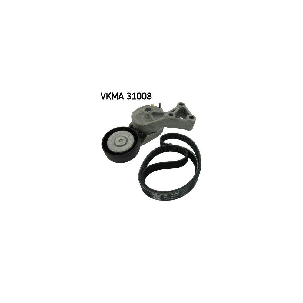Keilrippenriemensatz SKF VKMA 31008 f&uuml;r AUDI FORD MERCEDES-BENZ RENAULT SEAT VW