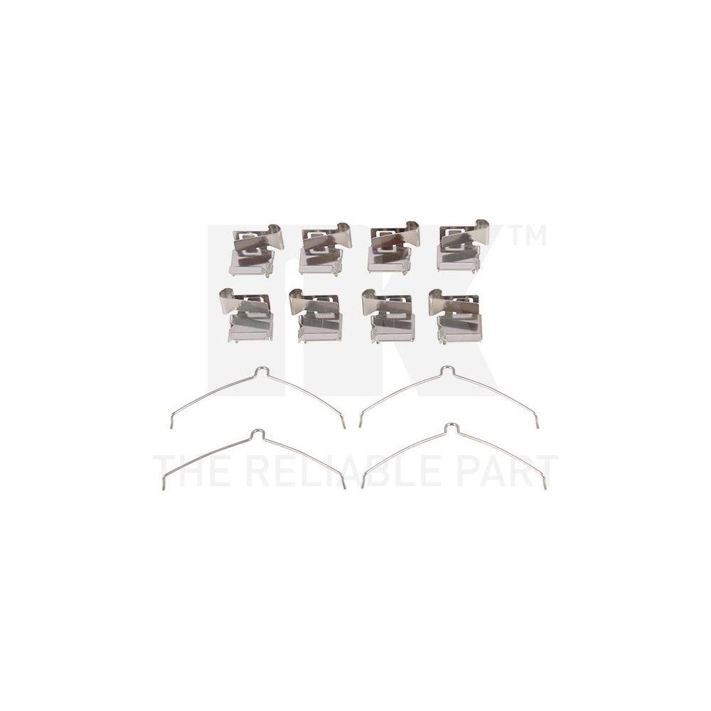 Zubeh&ouml;rsatz, Scheibenbremsbelag NK 7945622 f&uuml;r TOYOTA LEXUS, Vorderachse