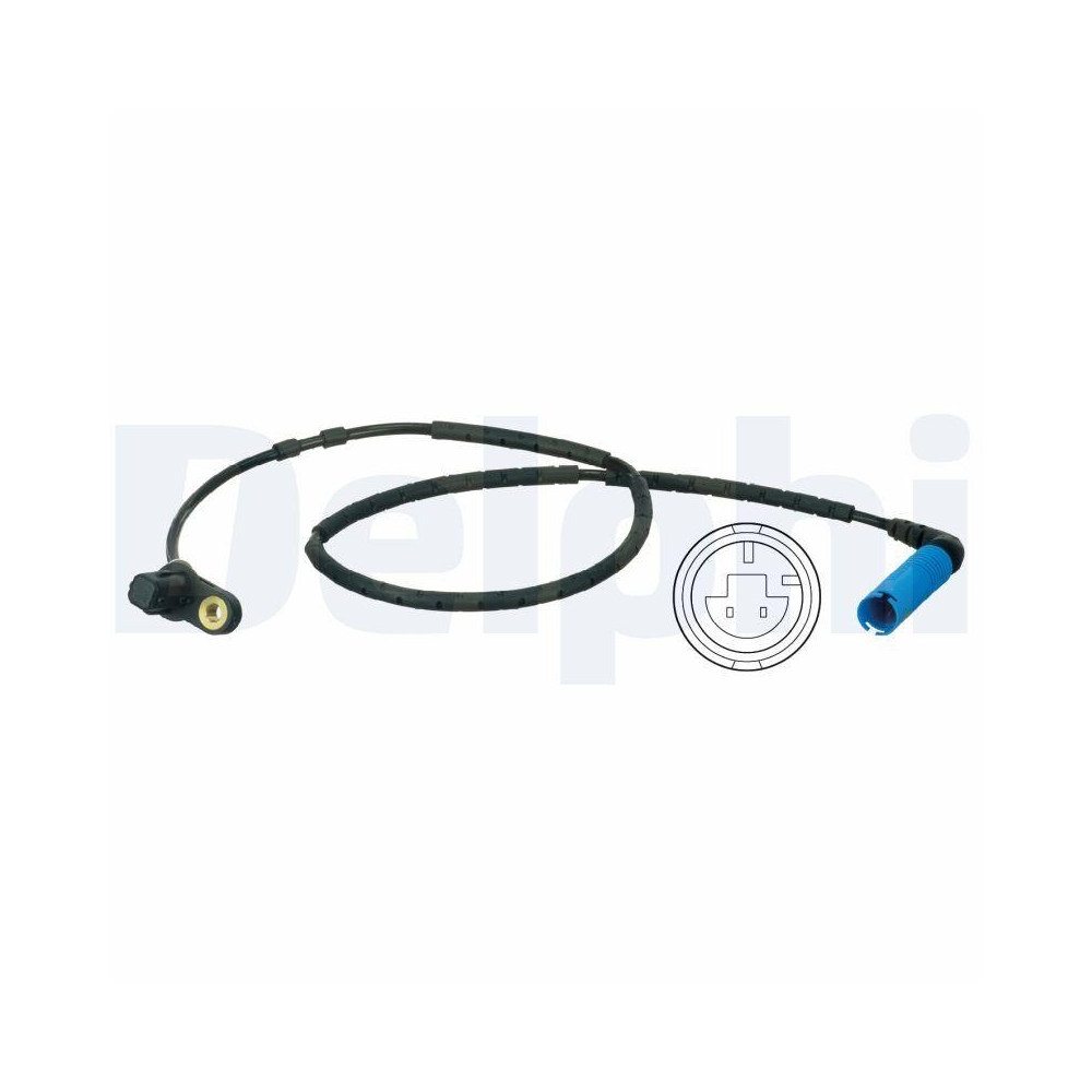 DELPHI SS20544 Sensor, Raddrehzahl f&uuml;r BMW, Hinterachse