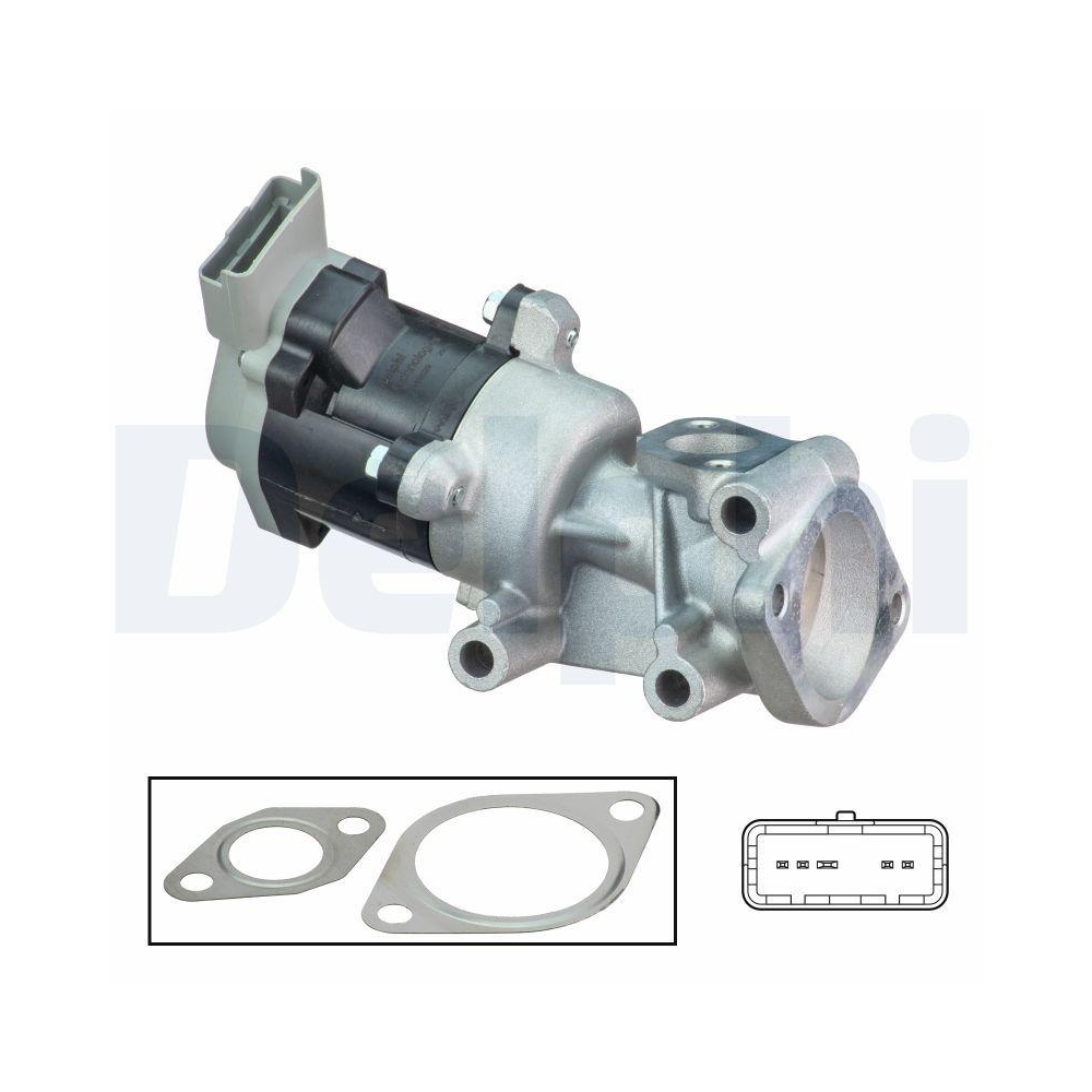 DELPHI EG10529-12B1 AGR-Ventil f&uuml;r LAND ROVER, rechts