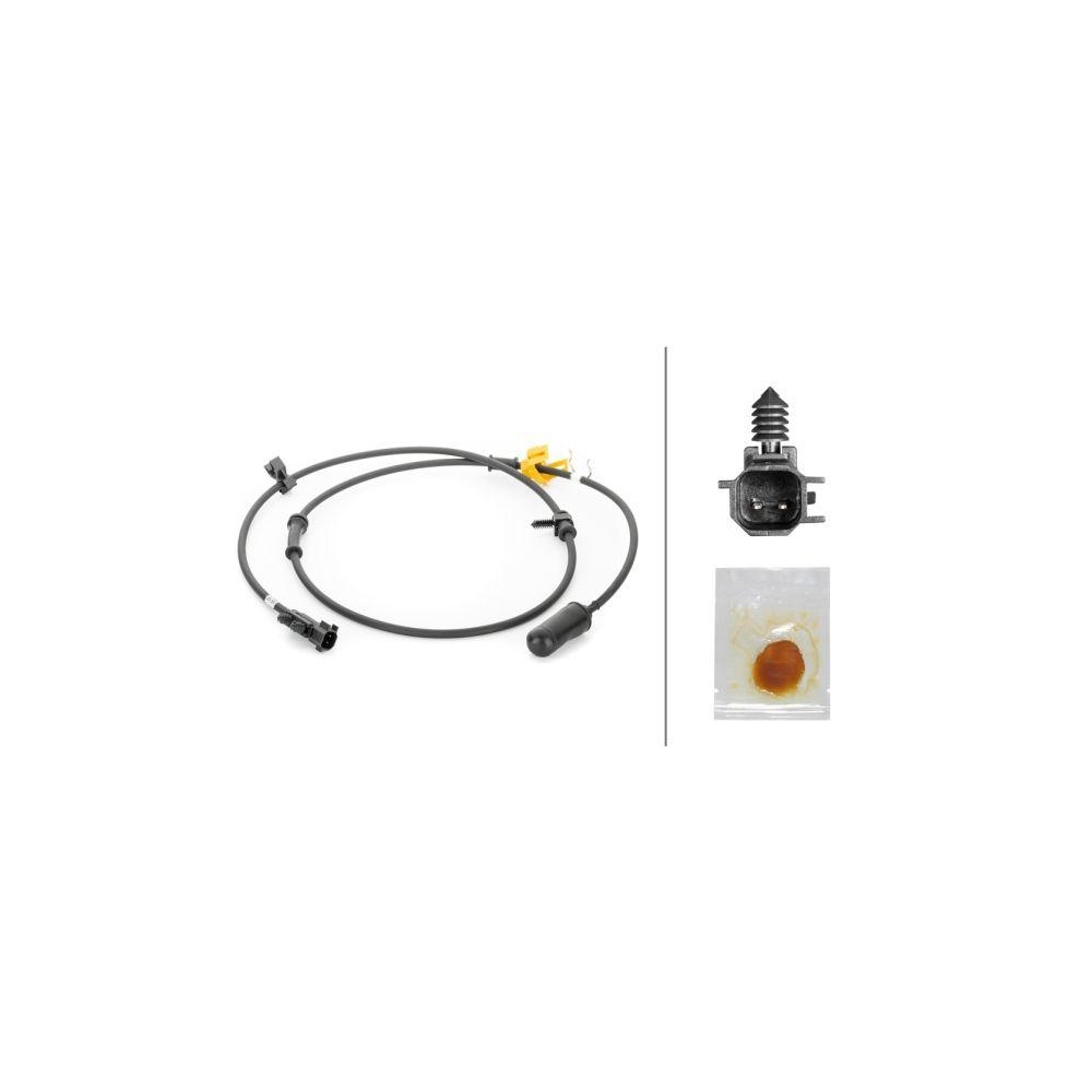 HELLA Sensor, Raddrehzahl 6PU 230 040-031 f&uuml;r CHRYSLER DODGE, Hinterachse