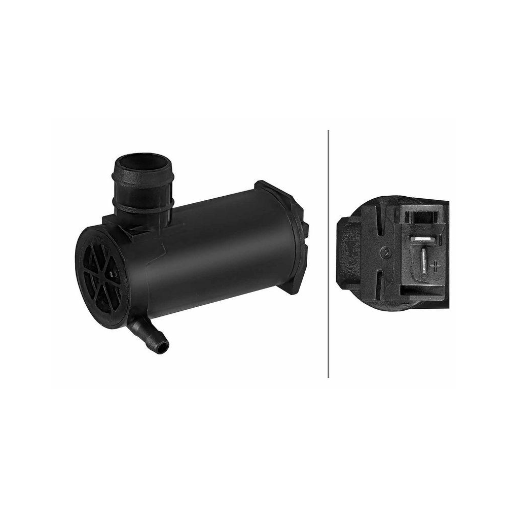 HELLA Waschwasserpumpe, Scheibenreinigung 8TW 006 848-641 für FORD HYUNDAI KIA