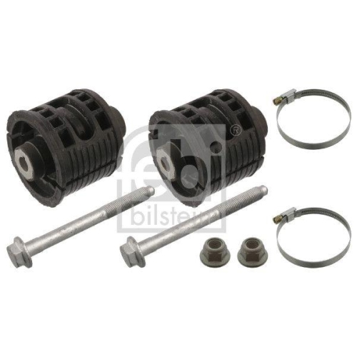 Lagersatz, Achsk&ouml;rper FEBI BILSTEIN 43745 f&uuml;r AUDI SEAT VW, Hinterachse links