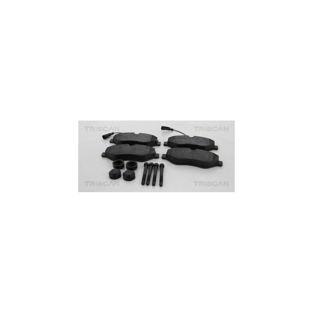 Bremsbelagsatz, Scheibenbremse TRISCAN 8110 14051 f&uuml;r NISSAN, Vorderachse