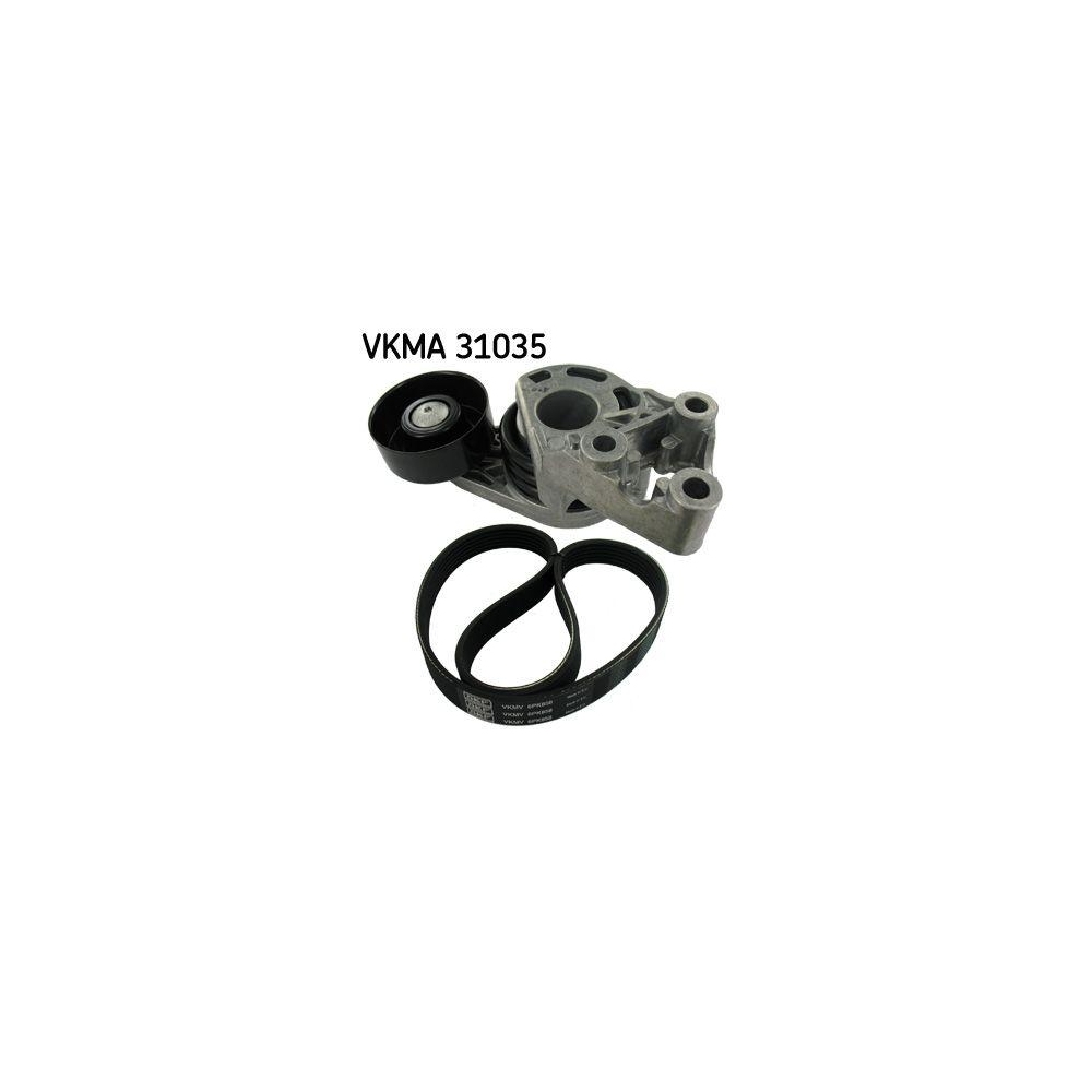 Keilrippenriemensatz SKF VKMA 31035 f&uuml;r AUDI DAIHATSU HONDA OPEL RENAULT SEAT VW