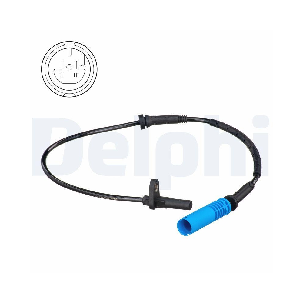 DELPHI SS20545 Sensor, Raddrehzahl f&uuml;r BMW, Vorderachse