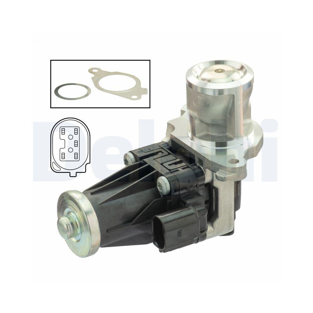 DELPHI EG10570-12B1 AGR-Ventil f&uuml;r ALFA ROMEO CITRO&Euml;N FIAT LANCIA OPEL PEUGEOT