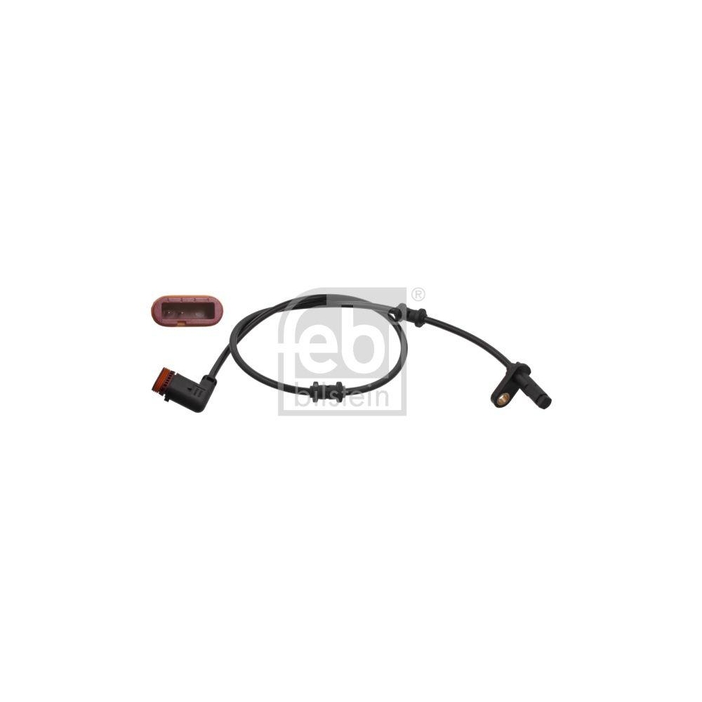 Sensor, Raddrehzahl FEBI BILSTEIN 38595 f&uuml;r MERCEDES-BENZ, Hinterachse links