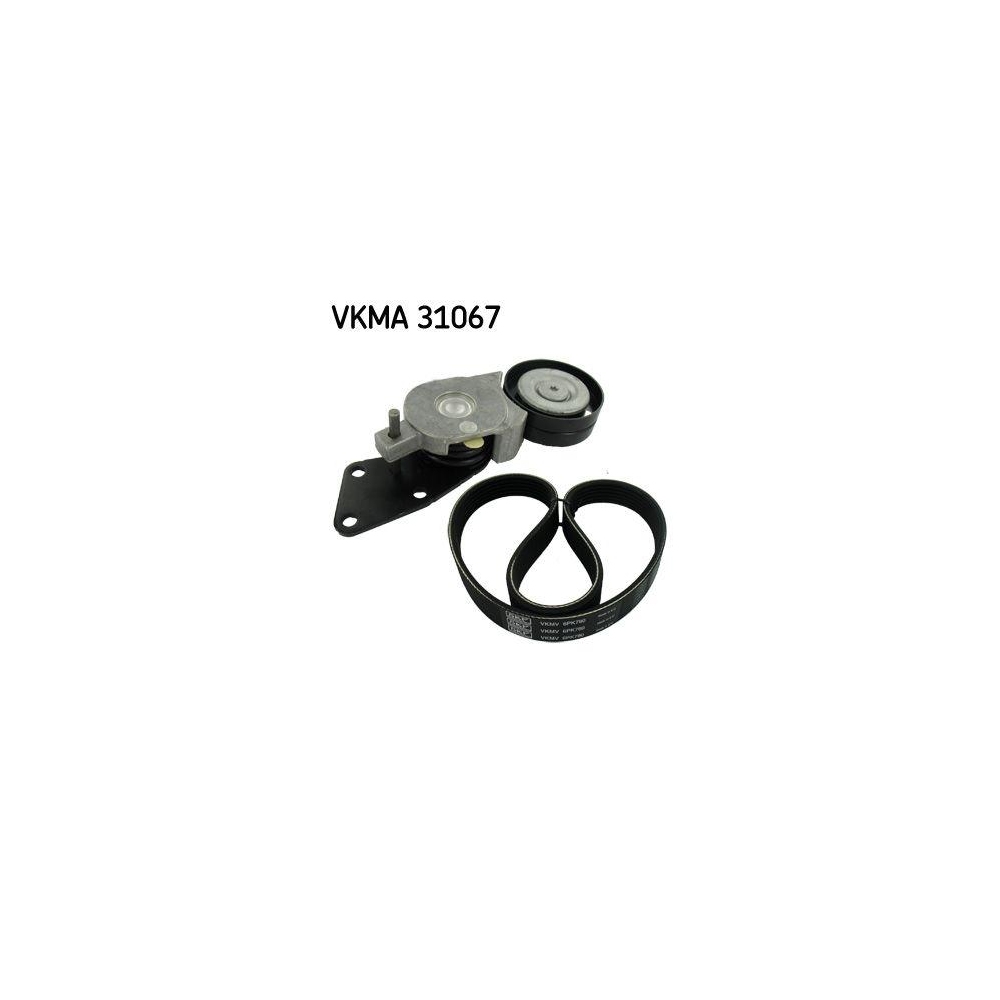 Keilrippenriemensatz SKF VKMA 31067 f&uuml;r AUDI SEAT SKODA TOYOTA VW