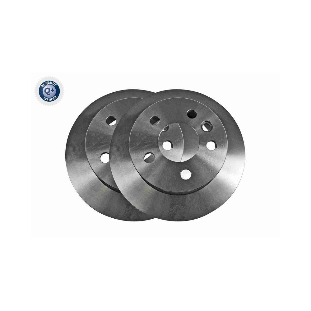 VAICO V10-40023 2 St&uuml;ck Bremsscheiben Q+, Erstausr&uuml;sterqualit&auml;t f&uuml;r AUDI SEAT SKODA VW