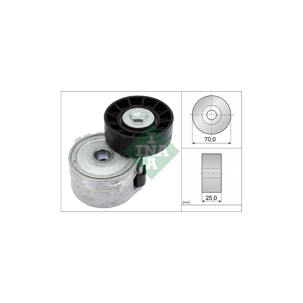 Riemenspanner, Keilrippenriemen Schaeffler INA 534 0334 10 für CITROËN FIAT FORD