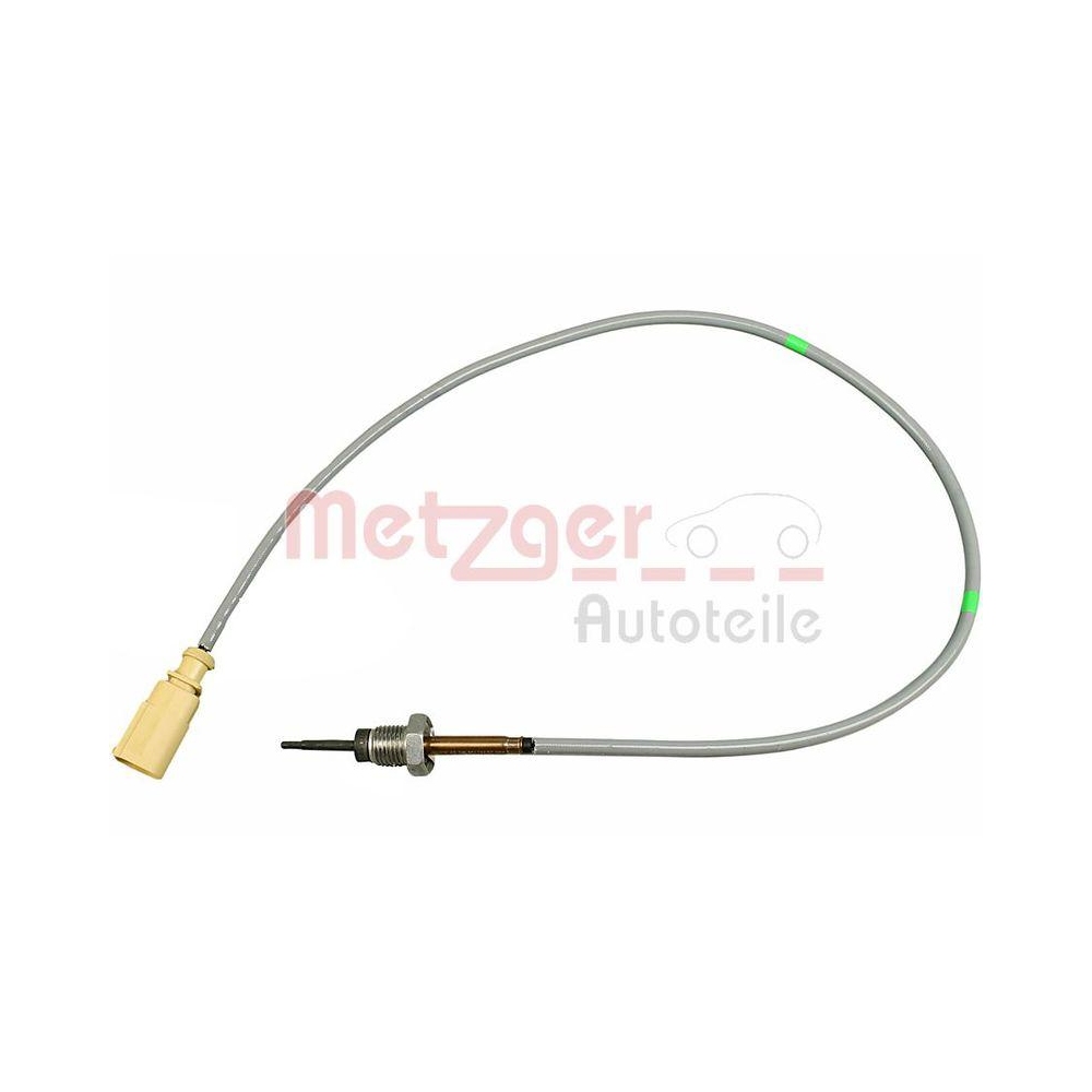 Sensor, Abgastemperatur METZGER 0894522 ORIGINAL ERSATZTEIL f&uuml;r VAG