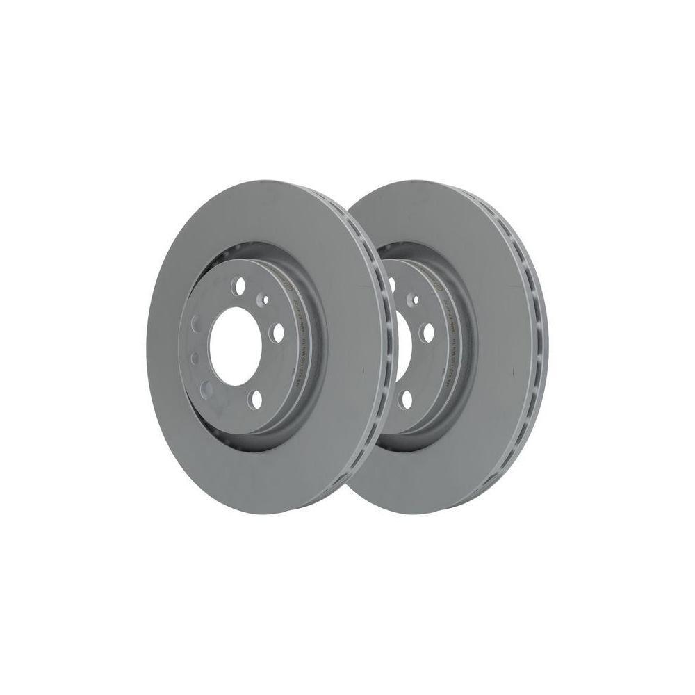 Bremsscheibe ATE 24.0122-0150.1 f&uuml;r SEAT SKODA VAG, Vorderachse