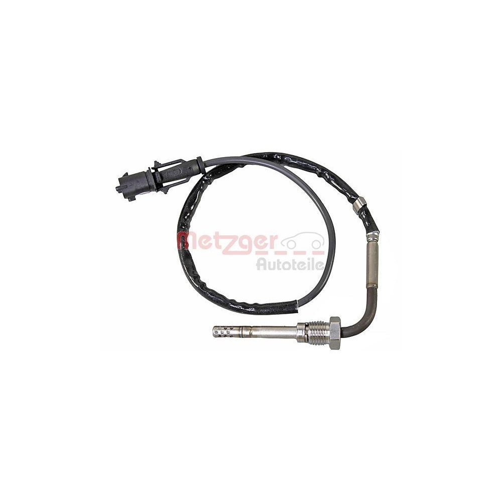 Sensor, Abgastemperatur METZGER 0894524 ORIGINAL ERSATZTEIL f&uuml;r FIAT