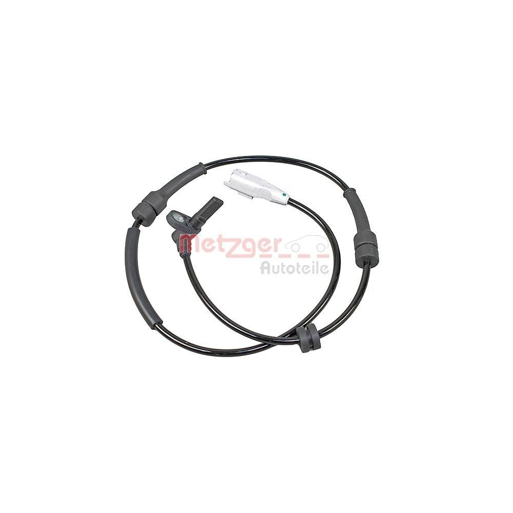 Sensor, Raddrehzahl METZGER 09001143 f&uuml;r FIAT CITRO&Euml;N/PEUGEOT