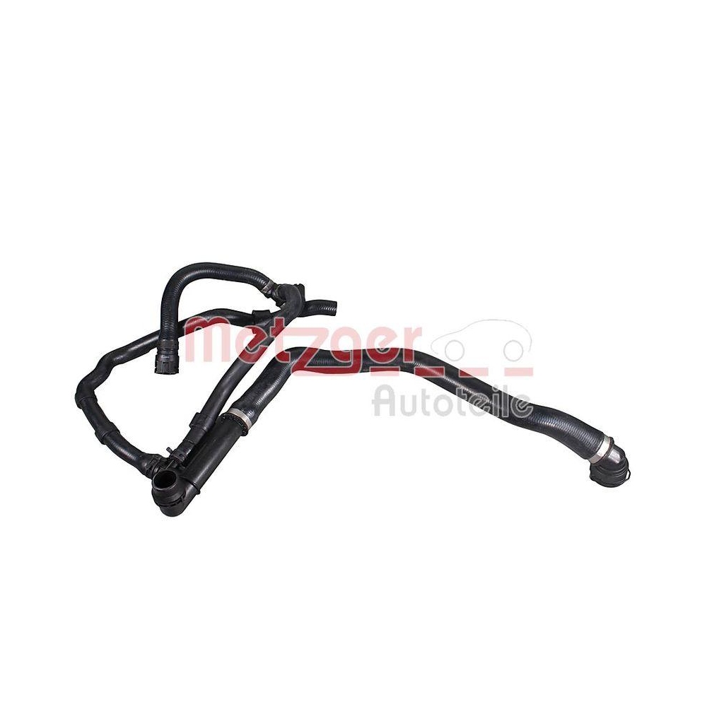 K&uuml;hlerschlauch METZGER 2422052 f&uuml;r AUDI SEAT SKODA VW CUPRA, rechts unten