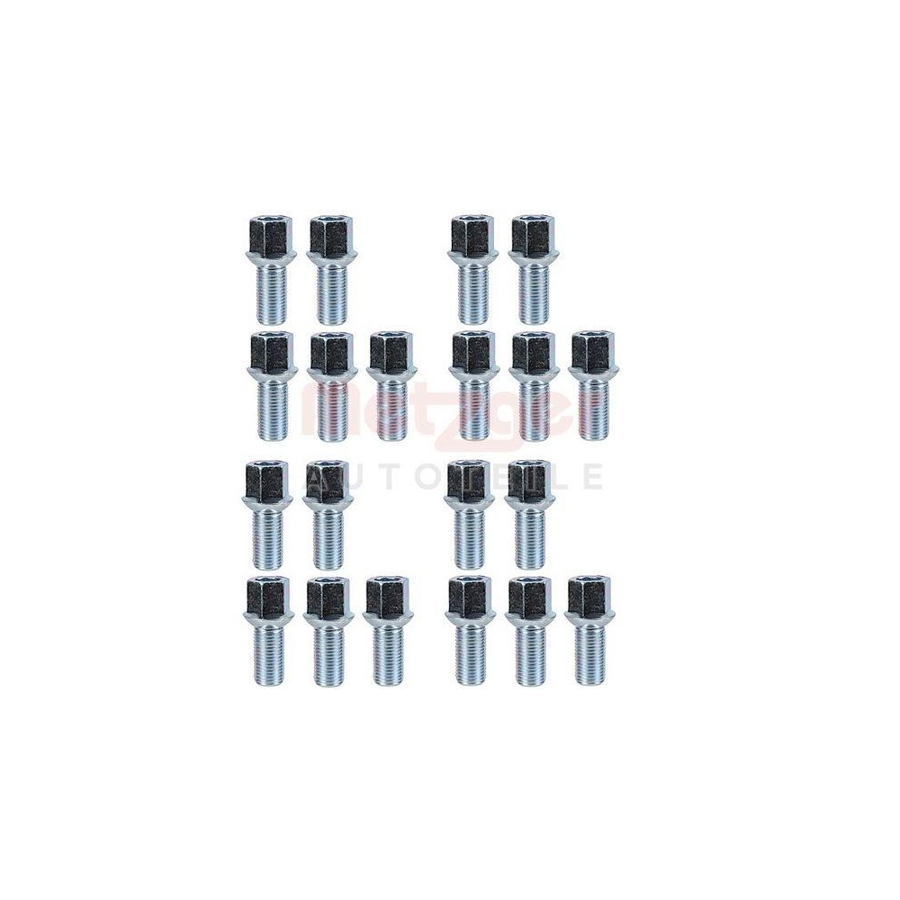 Radschraube METZGER 6320002 ORIGINAL ERSATZTEIL GREENPARTS für AUDI SEAT SKODA