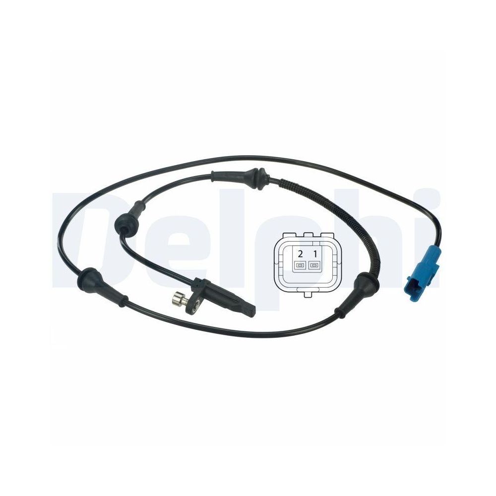 DELPHI SS20353 Sensor, Raddrehzahl f&uuml;r CITRO&Euml;N PEUGEOT, Vorderachse
