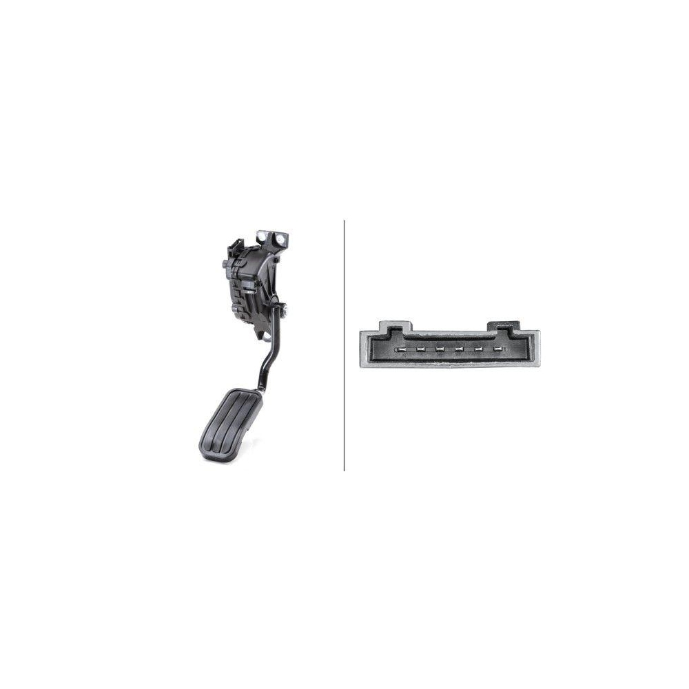 HELLA Sensor, Fahrpedalstellung 6PV 007 770-721 f&uuml;r SEAT VW