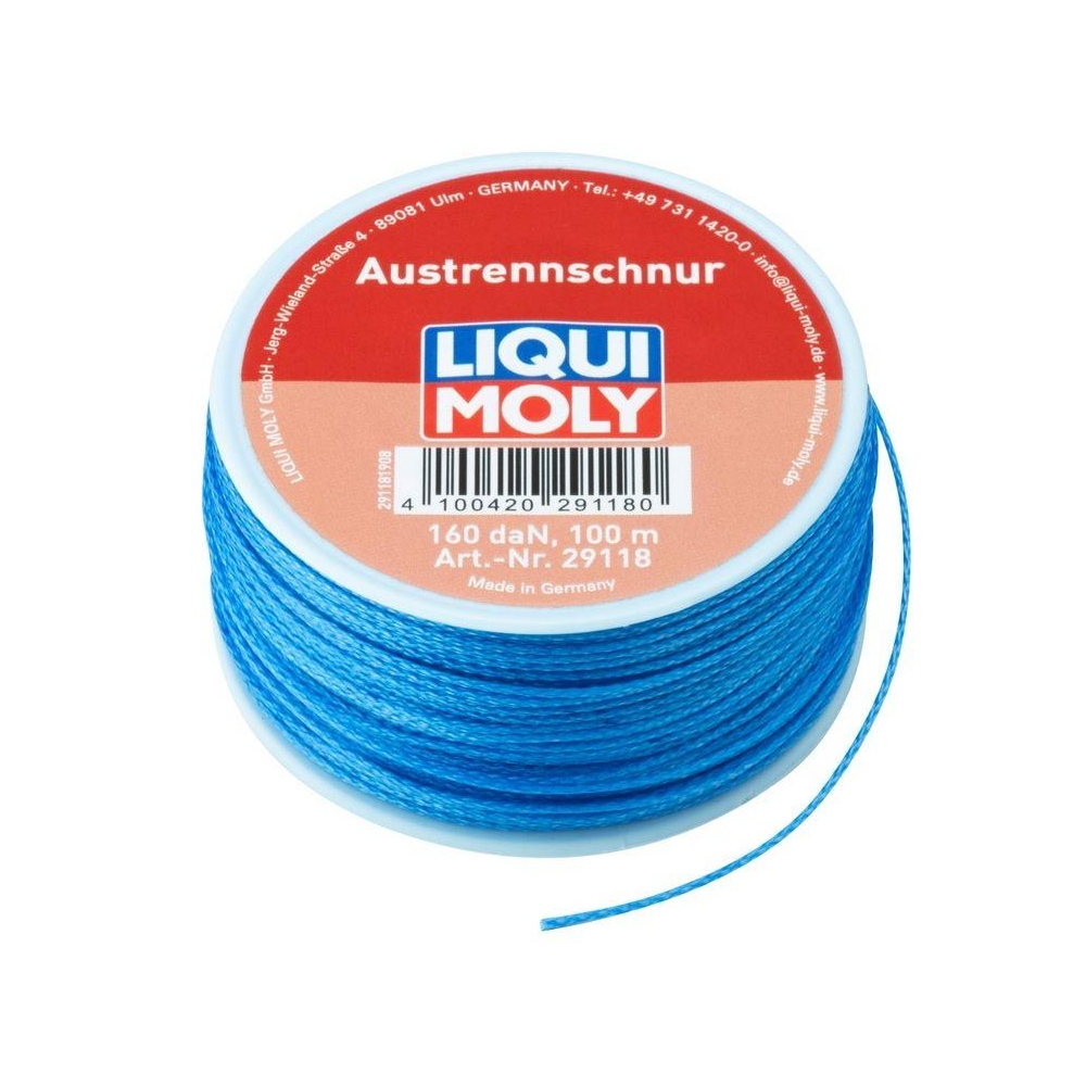 Einziehdraht LIQUI MOLY 29118 Austrennschnur blau 160daN 100m für